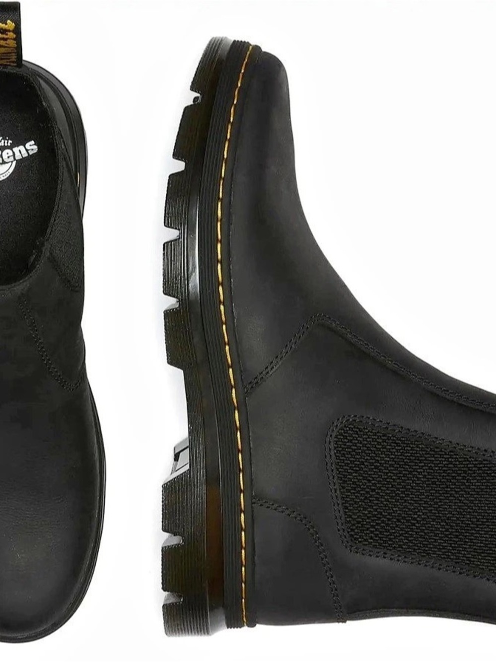 Dr. Martens Black Chelsea Ankle Boots